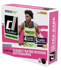 2020-21 Panini Clearly Donruss NBA Basketball Hobby Box